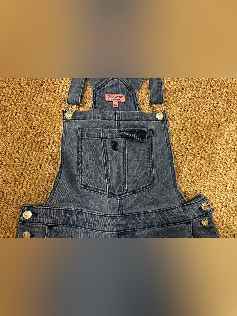 Y2K juicy couture overalls
